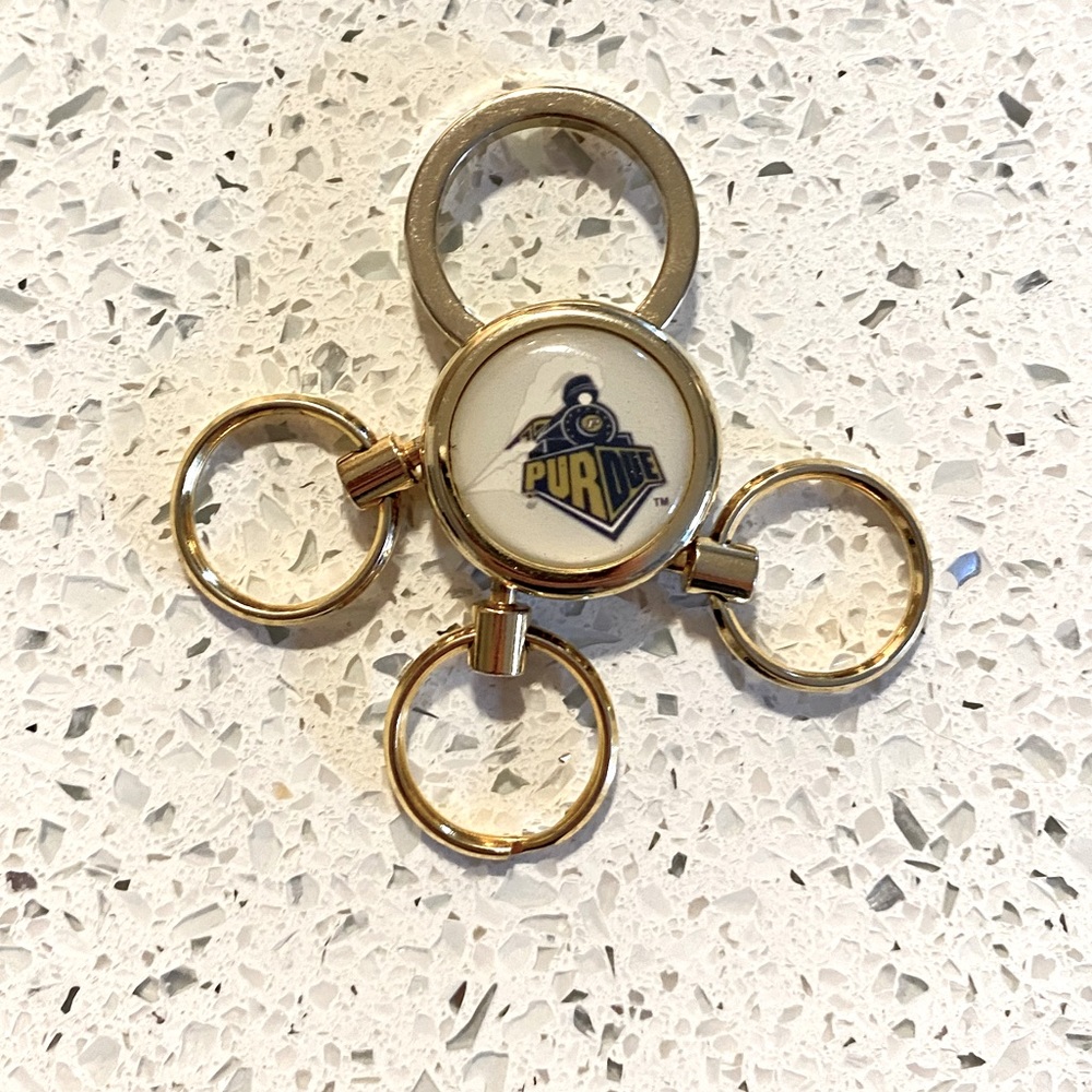 Gold Purdue Key Holder